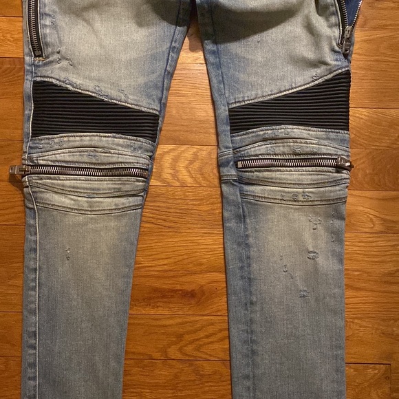 Amiri - Mens Denim Jeans - Medium Wash Blue - Size 30 - Picture 8 of 16